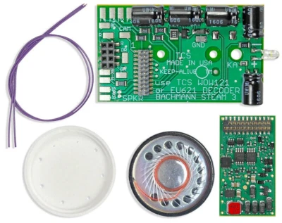 TCS DCC WSK-BAC-3 WOWKit ~ WOWSound Decoder ~ For Bachmann J Class Steam ~ 1902 - Image 1 of 4