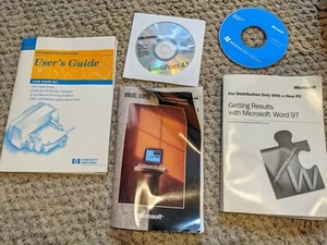 Getting Results With Microsoft Word 97 MANUAL With Vintage Catalog, Intellipoint - Picture 1 of 4