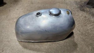 Genuine Lyta BSA Goldstar Matchless G80 Scrambler Alloy Gas Tank - Picture 1 of 7