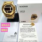 Nixon The Unit Ss Toy Watch Working Item Gold