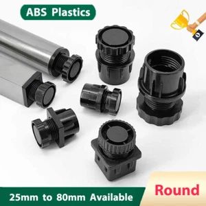ABS Plastics Adjustable Furniture Feet Table Chair Legs Inserts Cover End Caps - Picture 1 of 23