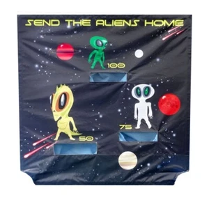 Repuesto Inflable Marco de Aire Juego Panel Vinilo 5x6 Aliens Niños Fiesta Carnaval - Imagen 1 de 2