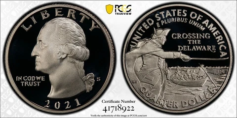 2021 UNITED STATES MINT PROOF SET- GRADED FIRST STRIKE Cover