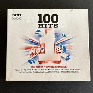 Various Artists 100 Hits: No.1s (5 Disc Set)(Rock Hip Hop Pop Music Audio CD) - Picture 1 of 15