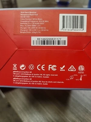 Bellman & Symfon Visit Model Flash Receiver with Power Supply BE 1442 - Image 1 of 3