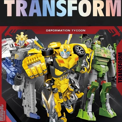 Transformer Autobot Helicopter/Bumblebee/Tank Action Figur Roboter Spielzeug - Bild 1 von 4