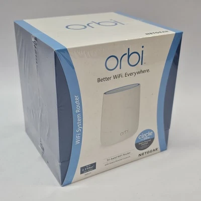 Netgear Orbi AC2200 Tri-Band Mesh Wi-Fi Router W/ Parental Controls NEW SEALED - Image 1 of 2