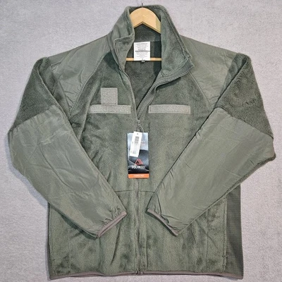 Chaqueta Polartech Clima Frío Gen 3 Para Hombre Grande Regular Verde Vellón Militar Foto 1 de 4