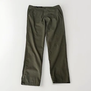 Lululemon Pants Mens Commission Slim Fit Green 36x32 Golf LM5AF5S Fair Condition - Picture 1 of 10