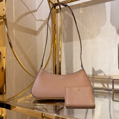 ¡¡Paquete!!️Bolso de hombro Tory Burch Emerson 171577 y mini billetera Emerson 147606 Foto 1 de 4