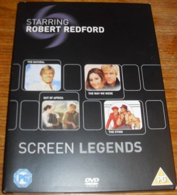 Screen Legends - Robert Redford DVD VGC UK Release Genuine Fast Region 2 - Image 1 of 2