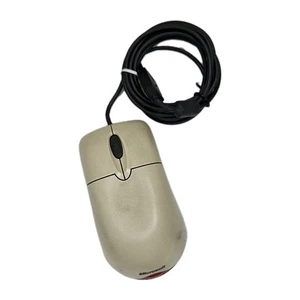 Microsoft Wheel Mouse Optical USB X05-87477 Off White Tested - Picture 1 of 11