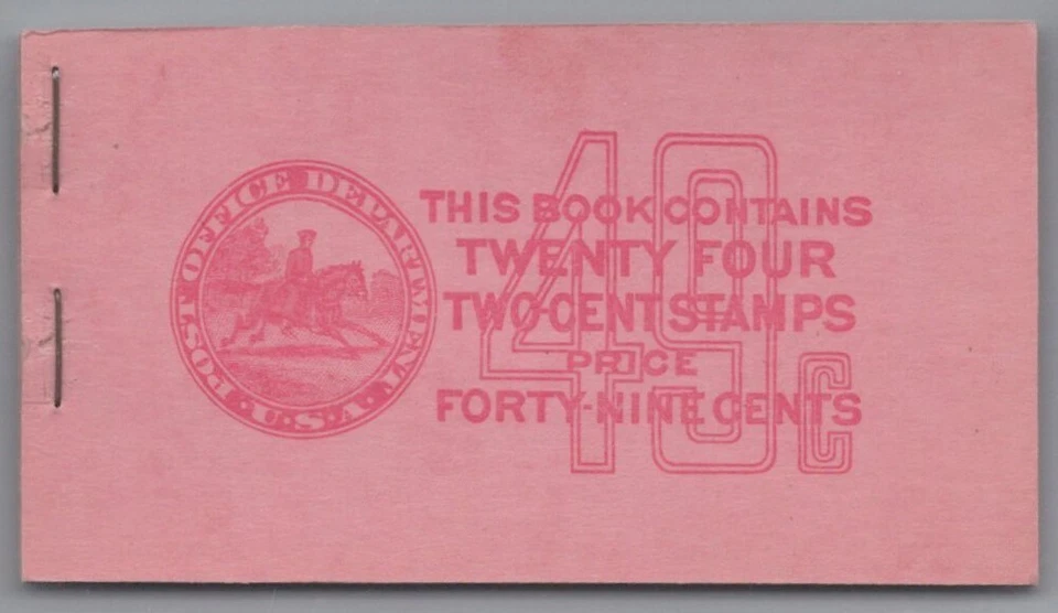 US BK98, 806b MNH 49c Prexie Electric Eye Booklet of 24 2c ZAYIX 0724S0103M - Image 1 of 1