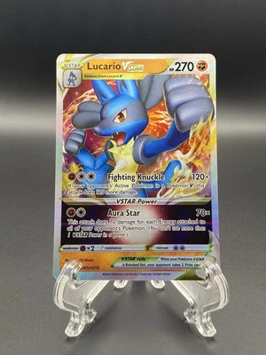 Lucario VSTAR SWSH214 SWSH: Sword & Shield Promo Cards Holo - Image 1 of 2
