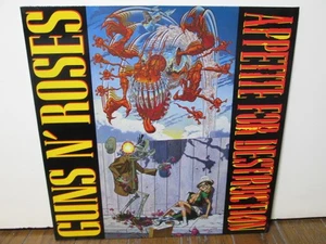 First time banned jacket Sticker Sheet EU-original Appetite for Destruction - Picture 1 of 10