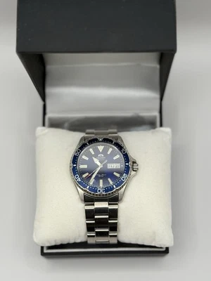 Reloj de buceo Orient Kamasu Mako III para hombre RA-AA0002L19B esfera azul 42 mm usado Foto 1 de 4