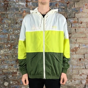 WESC Magnus Hooded Summer Lightweight Jacket Marshmallow size S,M,L - Picture 1 of 3