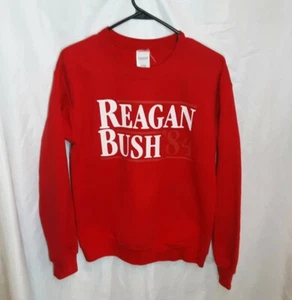 Reagan / Bush '84 Sweatshirt Adult Size Small - NWOT- B1 - Picture 1 of 4
