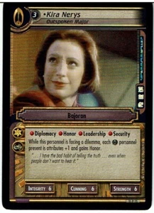 STAR TREK CCG 2E GENESIS COLLECTION 11P15 KIRA NERYS (2007 copyright) ex - Picture 1 of 1