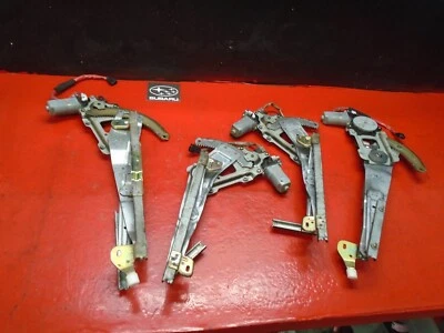 02 03 04 05 06 07 SUBARU IMPREZA WAGON POWER WINDOW REGULATOR MOTOR SET X4 OEM - Image 1 of 4