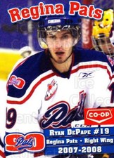 2007-08 Regina Pats #5 Ryan DePape