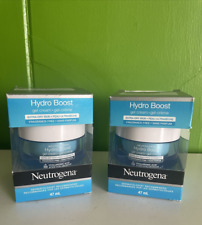 Neutrogena Hydro Boost Hydrating Gel-Cream Extra-Dry Moisturizer - Lot Of 2 NEW