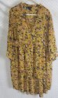 Torrid 1 Top Blouse Floral Tunic Womens 1X FLAWED