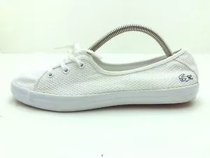 Lacoste Damen Halbschuh Sneaker Sportschuh Weiß Gr. 38 (UK 5) - Bild 1 von 5