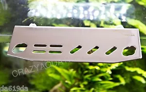 Strumenti per acquario inox a due vie forbici pinzette raschietto supporto di montaggio - Foto 1 di 12