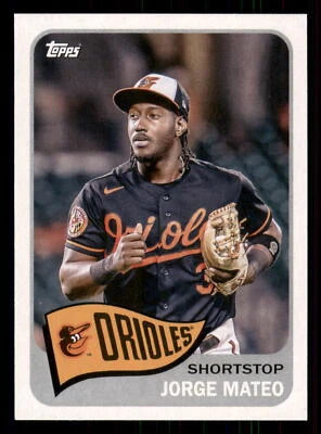 2023 Topps Archives Jorge Mateo #103  Baltimore Orioles - Image 1 of 2