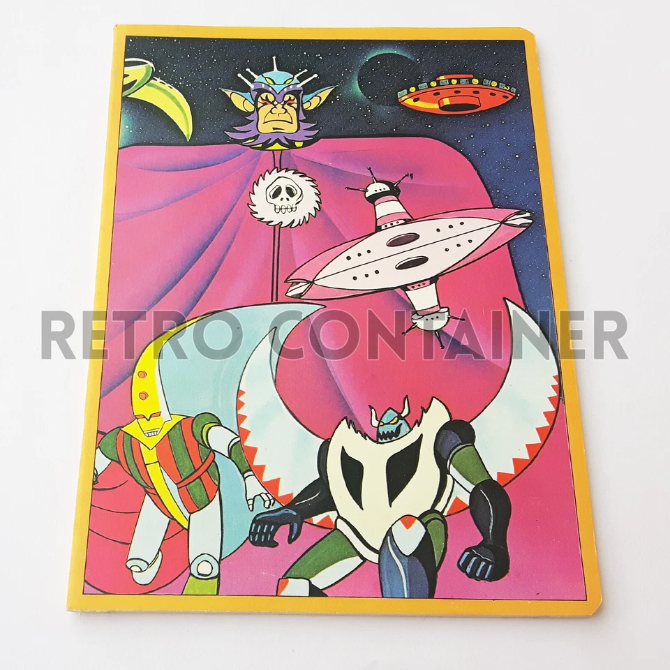 GOLDRAKE GRENDIZER GOLDORAK Atlas Ufo Robot Copybook Quaderno New Astro Robots - Immagine 1 di 1