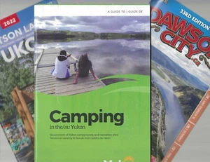 Canada Maps Tourist & Camping Guides of YUKON Province, Watson Lake, Dawson City - Picture 1 of 4