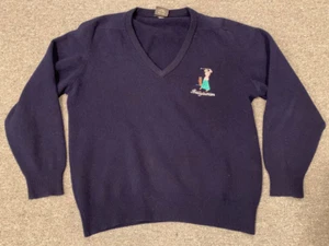 Vintage Ballybunion Golf Club Women's Sweater Sz 40 Wool Ireland - Picture 1 of 6