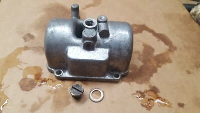 1976 1977 Yamaha XS360 carburetor float bowl chamber - Image 1 of 4