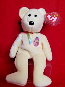 Ty Beanie Babies MWMT - HUEVOS oso de peluche de Pascua - Imagen 1 de 4
