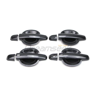 Car Door Handle + Bowl Cover Decor Trim Kit For Suzuki SX-4 2006-2009 With Smart - Image 1 of 4