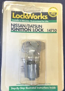 Cilindro de bloqueo de encendido LC14710, 2 llaves, instrucciones, cerraduras, Nissan Datsun - Imagen 1 de 8
