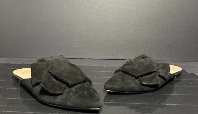 J CREW Mujer Negro Punta Toboganes TALLA 8 Foto 1 de 4