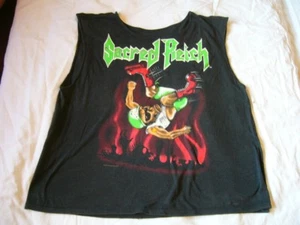 SACRED REICH – ultra rare original 1990 WORLD TOUR T-Shirt!! - Bild 1 von 2