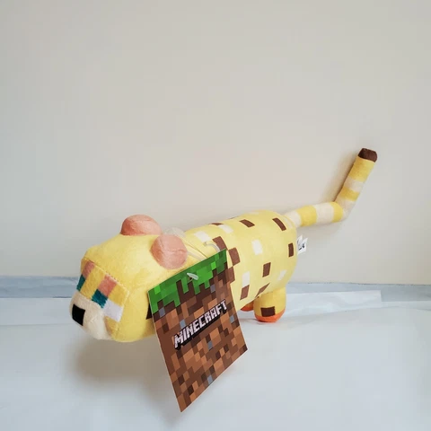 Minecraft Ocelot 10" Plush Toy Stuffed Cheetah Doll Animal Mojang Game NEW Cover