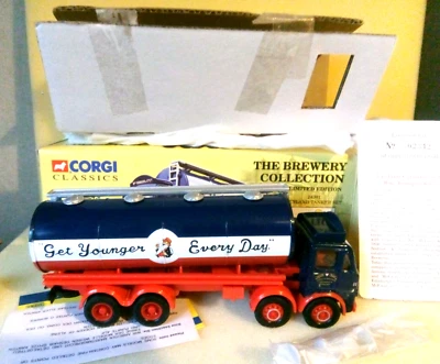 Corgi Classics 24301 - Leyland 8w Tanker - William Youngers Brewery - Certificado/Caja Foto 1 de 4