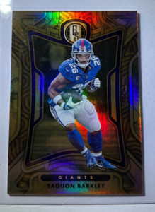 Saquon Barkley 2022 Gold Standard Base Set Gold SP 92/99 New York Giants