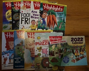 Highlights Book Children Homeschool Teacher Reading Set 10 2022 - Imagen 1 de 6