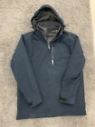 Weatherproof Mens M Lined Insulated Outdoor Work Heavy Duty Hooded Blue Jacket