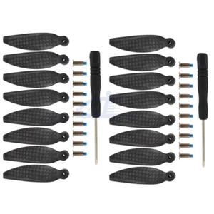 16pcs For DJI Mini 4K Accessories Low-Noise Propellers Carbon Fiber Prop Blade - Picture 1 of 12