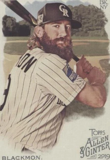 2019 Topps Allen & Ginter - Charlie Blackmon #108