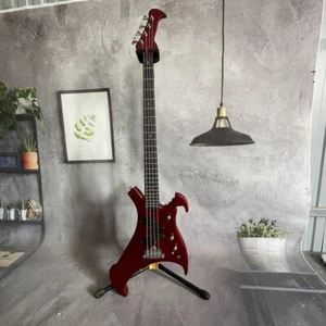 Warwick Buzzard LTD Red 4-Strings Electric Bass Guitar Figure Fretboard 24 Frets - Picture 1 of 8