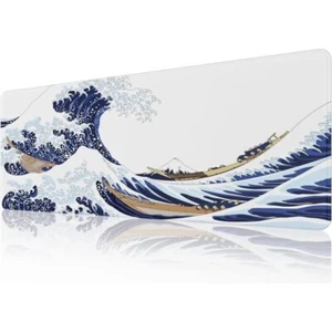 Grand Tapis de Souris XXL Bureau PC Gaming 800X300mm Japan Art antidérapant - Imagen 1 de 5