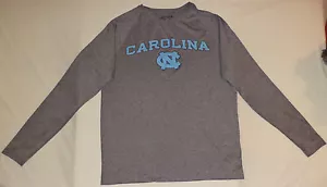 Majestic Long Sleeve Gray "Carolina" Athletic T-Shirt M K#8978 - Picture 1 of 4