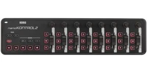 KORG nanoKONTROL2 Black Slim Line USB Midi CONTROLLER 100% Genuine Product - Picture 1 of 1